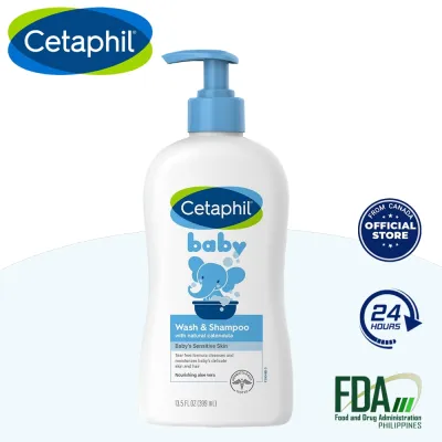 Cetaphil Baby Gentle Wash & Shampoo Hypoallergenic Gentle Enough for Everyday Use Soap Free