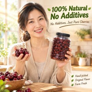 ✅Ready Stock✅【Joint & Uric Acid Care Snack】 Premium Whole Dried Cherries 250g No Added Sucrose Healthy Cherry Snack Sweet & Tangy
