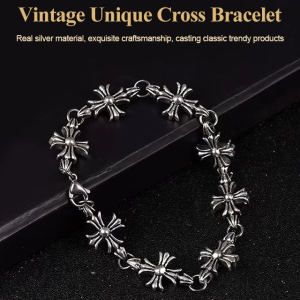 H Couple ip op Personalized Bracelet Cross Charm Bracelet ip op Couple Bracelet Cross Charms