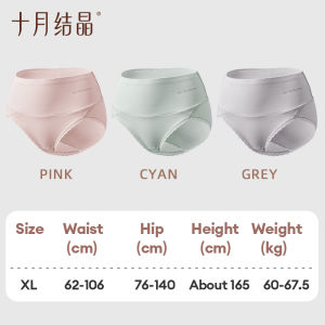 TEN-M JOURNEY 3-Pack High-Waist Maternity Panties & Postpartum Shapewear Perfect for Pregnancy & Recovery