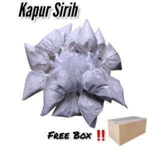 Kapur Sirih Basah Termurah 100gr / Kapur sirih / Apu / Injet Food Grade