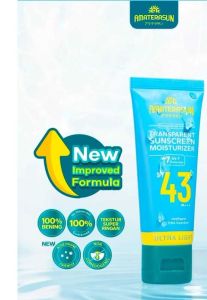 AMATERASUN Transparent Sunscreen Moisturizer SPF 43 PA+++ 50ml