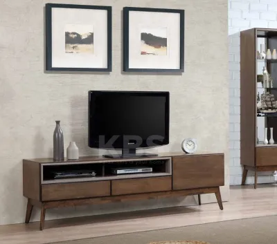 (FREE Installation+Shipping) KBS Stamford 7FT / 6FT TV Solid Wood Veneer TV Cabinet / Coffee Table / Drawer Storage
