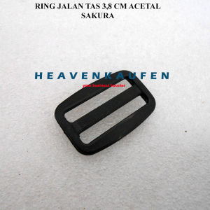 Ring Jalan Adjuster Gesper Jalan Tas 38 cm Acetal Kuat Sakura Harga Per Lusin
