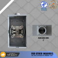 HEAVY DUTY  Electric Rectangular Meter Base / Socket ST2 (5 JAWS) (2" HUB) by JFI. 
