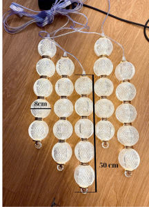 Bộ 5 đèn thả hình que hồ lô trang trí trần đám cưới decor studio quán cà phê gia đình