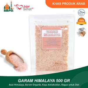 Garam Himalaya 500Gr Murni Pink Lava Organik Himalayan Salt Untuk Diet