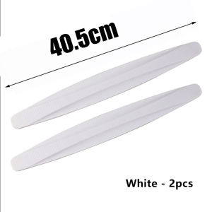 2pcs Car Bumper Protector Strip Guard Corner Protection Strips Scratch Protector Styling Mouldings Anti-collision Exterior Parts for factory&workshops&packers&contractors