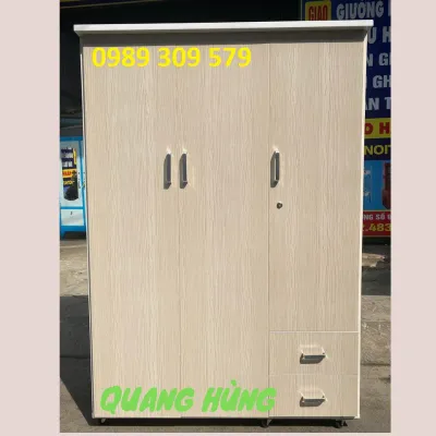 TỦ NHỰA ĐÀI LOAN 3 CÁNH TẠI XƯỞNG HCM