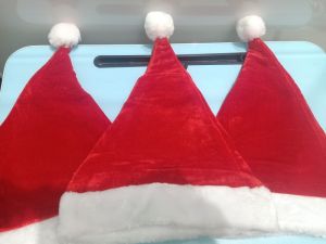 Topi Santa Clause Bulu Tebal Polos Dewasa dan Anak / Topi Natal / Topi Merry Christmas / Topi Santa Dewasa / Topi Santa Anak / Topi Natal Merry Christmas / Topi Natal Polos /Topi Natal Untuk Anak Anak / Topi Natal Dewasa / Topi Bludru Natal