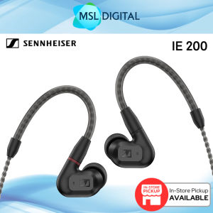 Sennheiser IE 200 In-Ear Audiophile Headphones TrueResponse Transducers for Neutral Sound Impactful Bass