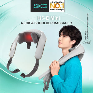 SKG H5-E Mini Neck and Shoulder Shiatsu Massager Pain Relief Deep Tissue 6D Kneading Massager