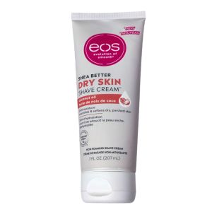 eos Shea Better Dry Skin Shaving Cream for Women with Coconut Oil 24-Hour Hydration 207mL