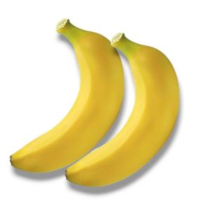 Replika Buah pisang ( 1 set 1pcs ) / pisang ambon / banana ambon / Replika buah buahan/ Mainan anak / Edukasi anak / Dekorasi meja makan / Display Restaurant Hotel Dan lain lain