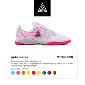 SEPATU FUTSAL APHA ICARUS SEPATU DEWASA BISA COD GRATIS ONGKIR
