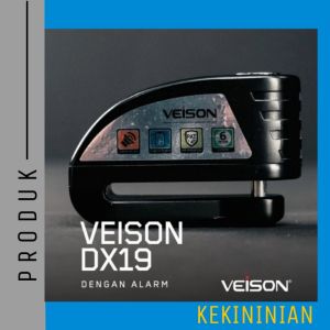 Veison DX-19 Alarm Kunci Rem Gembok Cakram Motor Universal Discbrake Lock