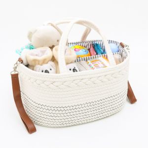 Kinderkeen Rope Caddy Bag Braided - Tas Perlengkapan Bayi