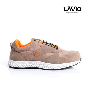 Sepatu Lavio Safety Ujung Besi Proyek Kerja Outdoor Nyaman Anti Slip
