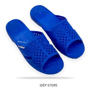 Dép tổ ong nam nữ XANH DƯƠNG đế dày LOẠI 1 đi trong nhà đi biển iDÉP DL015