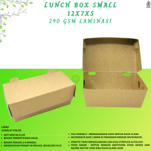 Lunch Box (S) Size Small 12X7X5 Laminasi (Isi 50 pcs-LB5K2)