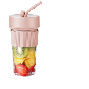 Blender jus portable dengan sedotan Cordless mini chopper bumbu Multifungsi Rechargeable 6 Pisau usb listrik blender portable ecentio Juicer coper mitochiba 360ML Mixer Ice Crusher Pisau Kaca menebal cangkirr
