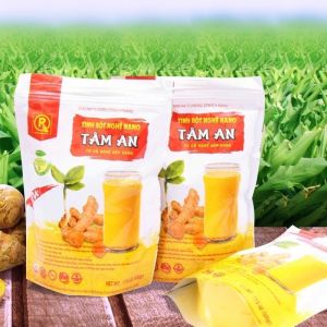 Combo 2 bịch Gồm 1Kg Tinh Bột Nghệ Nano curcumin Nguyên Chất ( TẶNG 1 HỦ MẬT ONG HOA CÀ PHÊ)