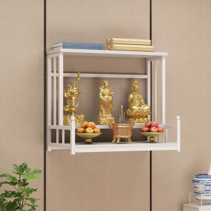 Altar Cabinet Buddha Altar Cabinet Entrance Table Buddha Altar Cabinet Small Fortune Altar Home Table Hanging Altar Master God Rack Multi-Layer God Desk 神台桌