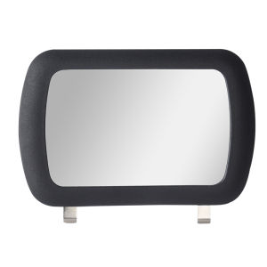 Car Cosmetic Mirror Interior Sun Visor Clip-on Make Up Glasses Universal Male Female Portable Vanity Mirror