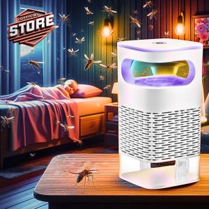 Đèn bắt muỗi máy bắt muỗi máy diệt côn trùng thông minh kiêm đèn ngủ cắm cổng usb cao cấp Vuadienmay