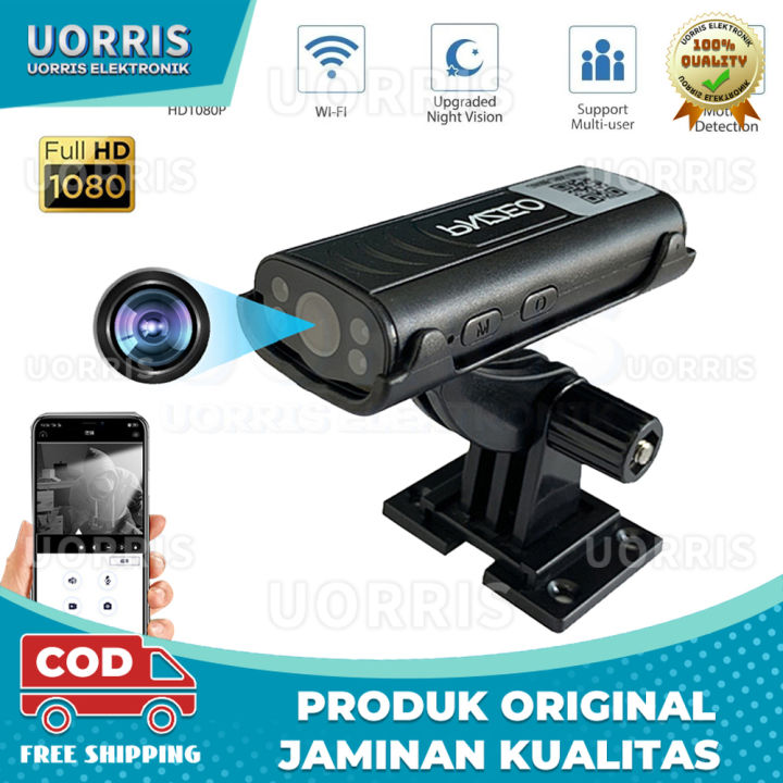 (BISA COD) 1080P Spy Camera Mini Wifi Baterai Internal FHD 2MP Kamera Cctv  Mini Tersembunyi Security Cameras Pengintai Mini Kamera Kecil Tersembunyi 
