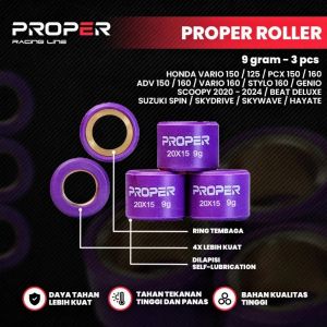 Roller PROPER RACING LINE Vario 125 150 160 PCX ADV 150 160 Stylo New Beat Deluxe Genio 20x15mm