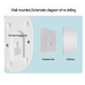 SYCAT 5 Blade Wall Fan Electric Cooling Fan Portale Fan Clover Fan Anti-Heat Big Stand Fan 15W. 