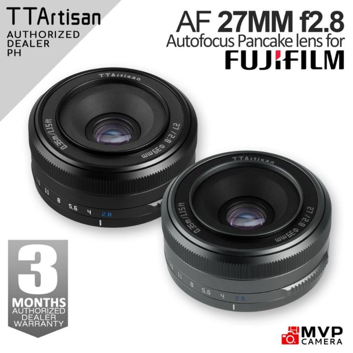 XXX OFFICIAL PH TTARTISAN 27mm F2.8 XF AF Autofocus Pancake Lens ...