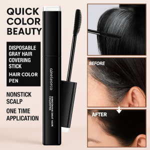 Hair Color Stick One-Time Hair Dye Pen Fast Dyeing Hair Covering White Hair Dye Cream Plant Hair Coloring Paste