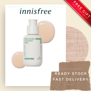 AUTHENTIC INNISFREE GREEN TEA SEED HYALURONIC SERUM 80ML