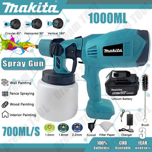 Makita Home 1000ML High Power 3 Spray Modes Powerful Power Electric Spray Gun Multi functional Spray Paint Machine
