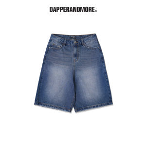 Nhập LAZFASHION88 giảm 20% đơn 149k - Quần Short Jean DAPPERANDMORE Washed Denim Form Lửng - Xanh Blue