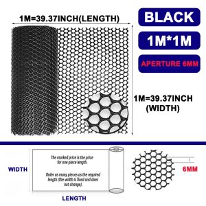 100cm*100cm Plastic Mesh Fence Balcony Stair Protective Baby Safety Net Pet Poultry Plastic Fencing