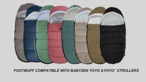 2025COLU KID ®   Baby Stroller Accessories Waterproof  Warm Footmuff For Babyzen YOYO 2 Cybex Bugaboo