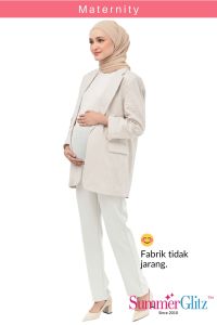 SummerGlitz Maternity Straight Cut Work Pants | Seluar Kerja Mengandung Muslimah