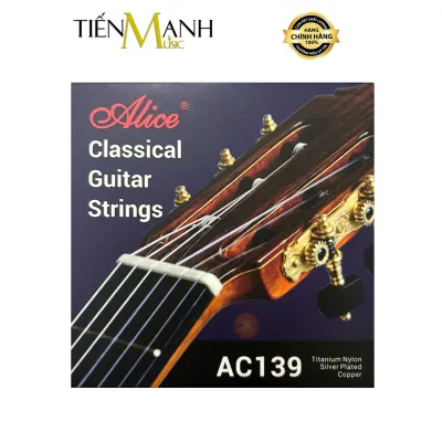 [Chính Hãng] Dây Đàn Guitar Classic Alice AC139N AC139H - AC139 Nylon Strings
