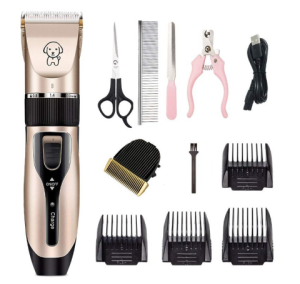 PET CLIPPER001- Dog Professional Hair Clipper Pet Electric Grooming Trimmer USB Rechargeable Razor Low Decibel Animal Hair Pet Clipper