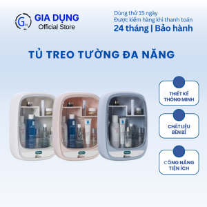 Tủ đựng mỹ phẩm tủ đựng thuốc dán tường đa năng Hokori G01 thiết kế nhỏ gọn tiện lợi