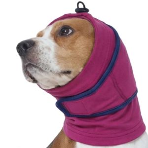 DSIUY Anti-scare Dog Calming Earmuffs Adjustable Soft Elastic Noise Cancelling Ear Muffs Dog Headband Cold Proof Pet Ear Muffs