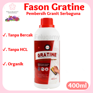 Cairan Pembersih Serbaguna Gratine 5L 5 Liter 5Liter Penghilang Noda Perawatan Keramik Granit Lantai Kamar Mandi