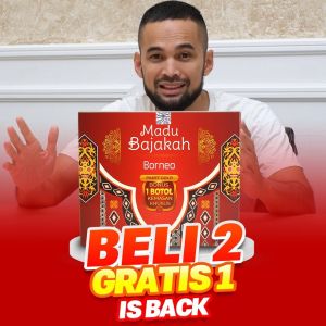 [ PAKET GOLD BELI 2 GRATIS 1] Madu Bajakah Borneo Original Asli 100% Madu Alami Bantu Obati Kanker Benjolan Tumor Stroke Diabetes Darah Tinggi Asam Urat Kista Liver dll