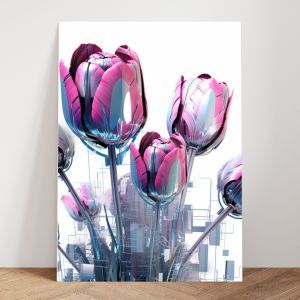 Hiasan/Poster Dinding Ruang Tamu/Kamar Gantungan Pintu Bunga/Tanaman Aesthetic LP