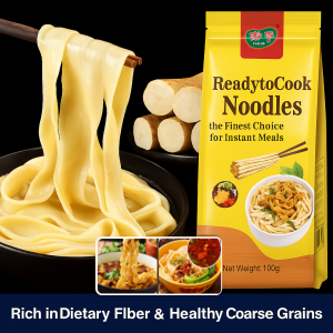 Non-Fried Knife Cut Noodles Handmade Wide Noodles Yam Panty Noodles Baby Friendly Noodle Slices