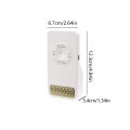 【New Arrival】 Fridge Deodorizer USB Plug-in Mini Air Freshener Multipurpose Refrigerator Deodorizer for Kitchen Closet Shoe Cabinet. 