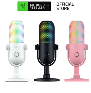 Micro Razer Seiren V3 Chroma | Kết Nối Cáp USB Type-A to Type-C | Tính Định Hướng Micro Supercardioid Condenser |  Tap-To-Mute Đa Chức Năng | Plug and Play | Tích hợp Bộ Giảm Sốc